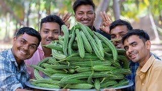 RIDGE GOURD  Healthy Ridge Gourd Recipe  Turai Recipe  Village Rasoi