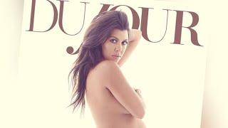 Kourtney Kardashian Goes Nude in Pregnant Photoshoot Twitter Reacts