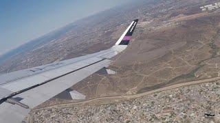 DESPEGUE DE TIJUANA VOLARIS A320 NEO  FULL PB TAXI AND TAKE OFF FROM TIJUANA Y4442 XA-VRF