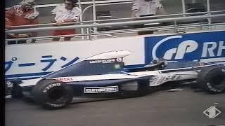 MARK BLUNDELL CRASH FRANCE GP. 1991 ITALIA 1