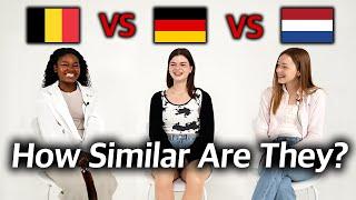 Can Dutch and German Speaking Countries Understand Each Other? Belgium vs Germany vs Netherlands