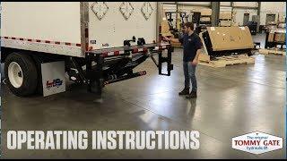 Liftgates for Box Trucks Stake Bodies and Flatbeds Tuckunder Series TKL Operating Instructions