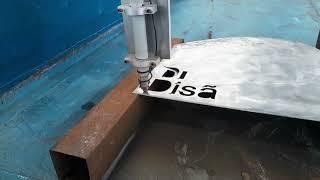 CORTE CNC PLASMA LETRAS GALVANIZADAS