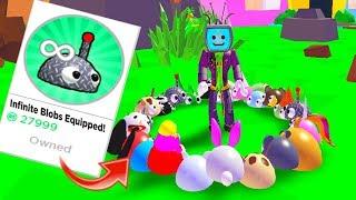 Buying The Infinite Blobs Gamepass In Roblox Blob Simulator 2 *28k Robux*