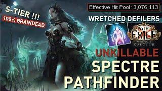 Near-Unkillable Raise Spectre Pathfinder Build in 3.25 【100% Braindead】Walking Simulator playstyle