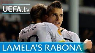 Erik Lamela rabona v Asteras Goal of the Season?