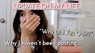 DID YOU QUIT YOUTUBE?? catch up with me  Life School ETC. 