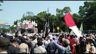 Masa Aksi 67 didepan Gedung Bareskrim Polri Jakarta Pusat