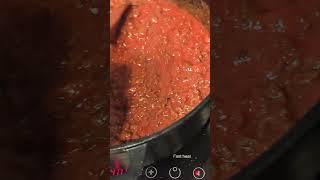 in the process of making bolognese sauce as seen on Vincenzos Plate. full video coming soon.