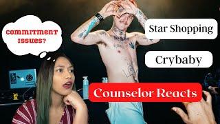 Counselor Intern Reacts To Star Shopping & Crybaby By Lil Peep  Lil Peep Reaction Video