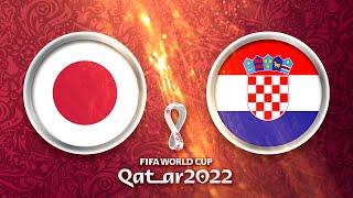 Japan - Kroatien  FIFA World Cup Qatar 2022 Fussball-WM 4K