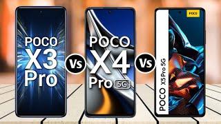 Poco X3 Pro Vs Poco X4 Pro Vs Poco X5 Pro @theprtech