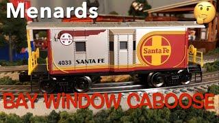 Menards Santa Fe Bay Window Caboose May 9 2023