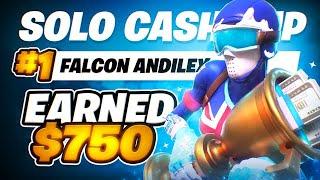 1ST PLACE SOLO CASH CUP  $750  Andilex