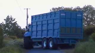 John Deere 7750i Harvesting Silage 2013 Co.Cork