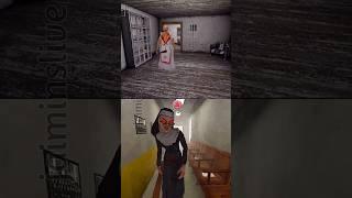 Evilnun Vs Granny Epic Battle #granny #short #grannykill #evilnun #grannysquare #jaiminslive #karma