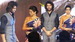 Vijay Deverakonda REACTION Towards Priyamani At Bhama Kalapam Trailer Launch Event  News Buzz