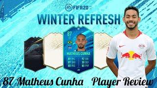 FIFA 20 MATHEUS CUNHA PLAYER REVIEWFIFA 20 CUNHA WINTER REFRESH PLAYER REVIEW