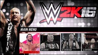 WWE 2K16 Undetaker Kane Seth Rollins Roman Reigns Dean Ambrose & More Gameplay  WWE 2K16 GAMEPLAY 