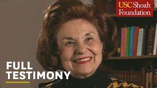 Jewish Holocaust Survivor Ruth Grunwald  Full Testimony  USC Shoah Foundation