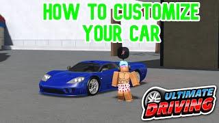 How to Customize Cars in Ultimate Driving 2024