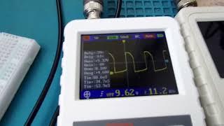 Сравнение  осциллографов  FNIRSI PRO с DSO-150  победитель очевиден ОМЛ-3М.