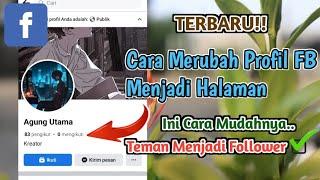 TERBARU Cara Merubah Profil FB Menjadi Halaman - Akun FB Menjadi Fanspage