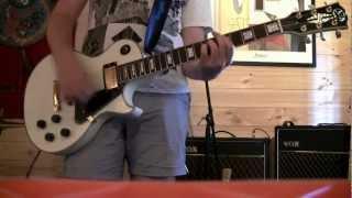 J&D Les Paul Custom into VOX AC15C1 Demo