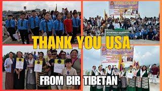 THANK YOU USA   BIR TIBETAN PEOPLE  FREE TIBET  TIBETAN VLOGGER 2024