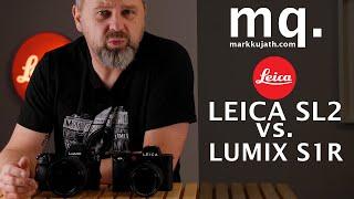 LEICA SL2 vs LUMIX S1r - Vergleich und Unterschiede Bedienung Menü - Was ist gleich?