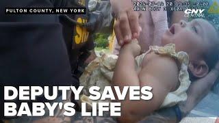 BODY CAM Deputy saves unresponsive babys life