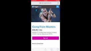 CompTrain - Sign-Up Process on SugarWOD