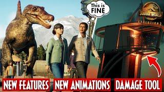 FULL FREE UPDATE 7 SHOWCASE MARINE SOCIAL ANIMATIONS & NEW Features  Jurassic World Evolution 2