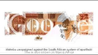 Google Doodle- Miriam Makeba