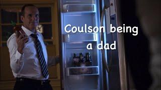 Coulson being a dad for almost 4 minutes straight