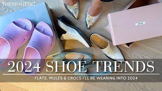 My Favorite Shoe Trends for 2024 Ballet Flats Mules & even Crocs