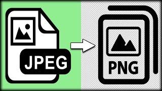 How To Convert JPG To PNG Image With A Transparent Background