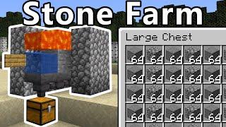 Stone  Cobblestone Farm  Minecraft 1.20+