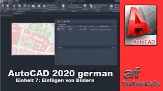 AutoCAD 2020 deutsch - Einheit 7 - Einfügen von Bildern