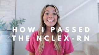 HOW I PASSED THE NCLEX IN 75 QUESTIONS  test day resources I used to study my advice & tips