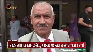 Bozgeyik İle Fadıloğlu Mahalle Sakinlerinin Taleplerini Dinledi