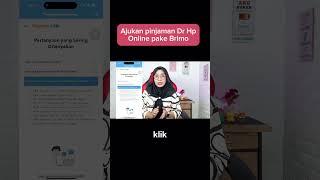 Ajukan pinjaman modal BRI pake HP gk perlu ke bank Full video cek yt kita yah #bri #pinjamanonline