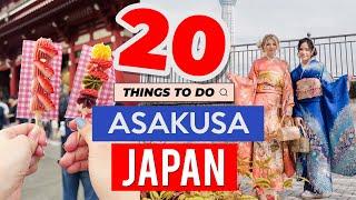 20 things you MUST DO in ASAKUSA TOKYO   Japan Travel Guide