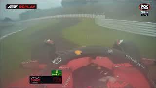 Carlos Sainz Crash  Japanese Grand Prix 2022