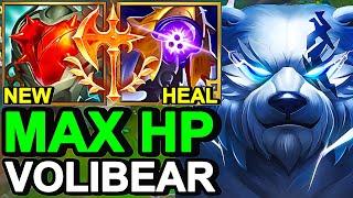 Wild Rift China Volibear Jungle - 20KILL PENTA? NEW VOLIBEAR BUILD RUNES - Heartsteel Broken OP