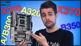 AM4 Chipsets Explained X370B350A320X300A+B300