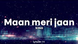 Maan meri jaan Lyrics - King  Champagne talk  Saurabh Lokahnde  LyricsStore 04  LS04