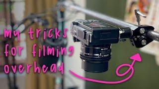 How I Film Art Videos Overhead AND On Location