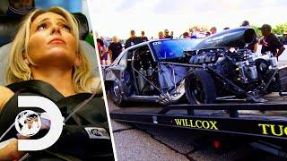 Lizzy Musi Loses Control Resulting In A Terrifying Near-Fatal Crash  Street Outlaws No Prep Kings