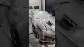 2023 Porsche GT3 RS first wash #porschegt3rs #carwash #porsche